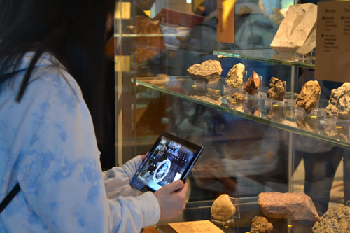 Actividad digital por el museo