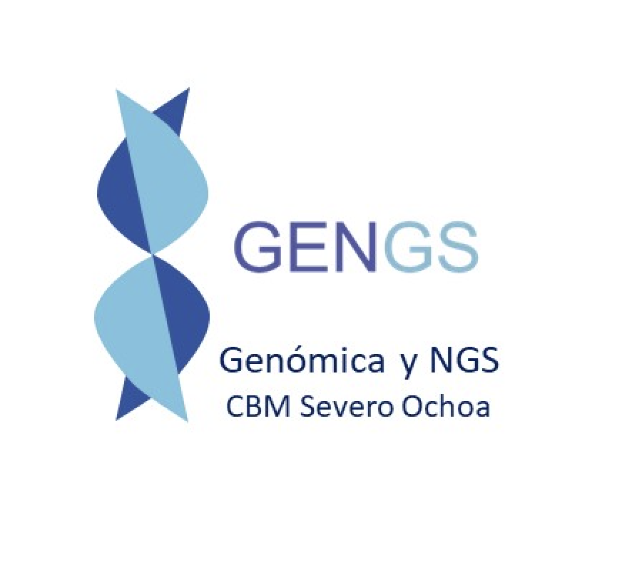 LOGO SERVICIO GENÓMICA Y NGS DEL CBM SEVERO OCHOA