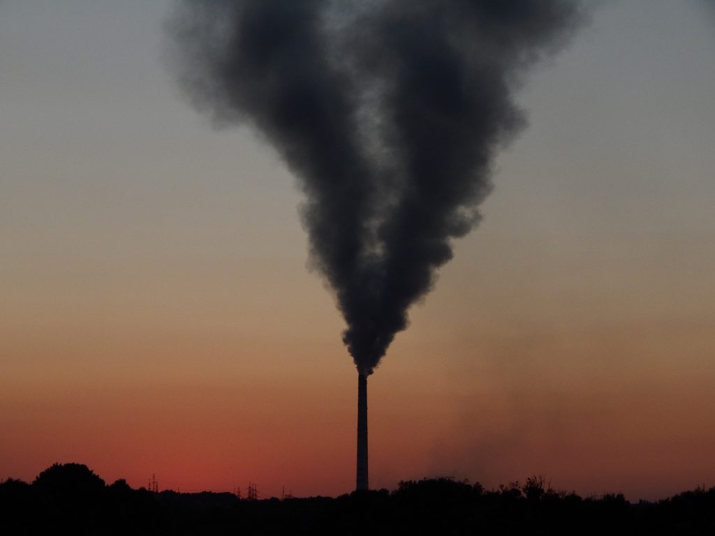 Imagen sobre contaminación atmosférica