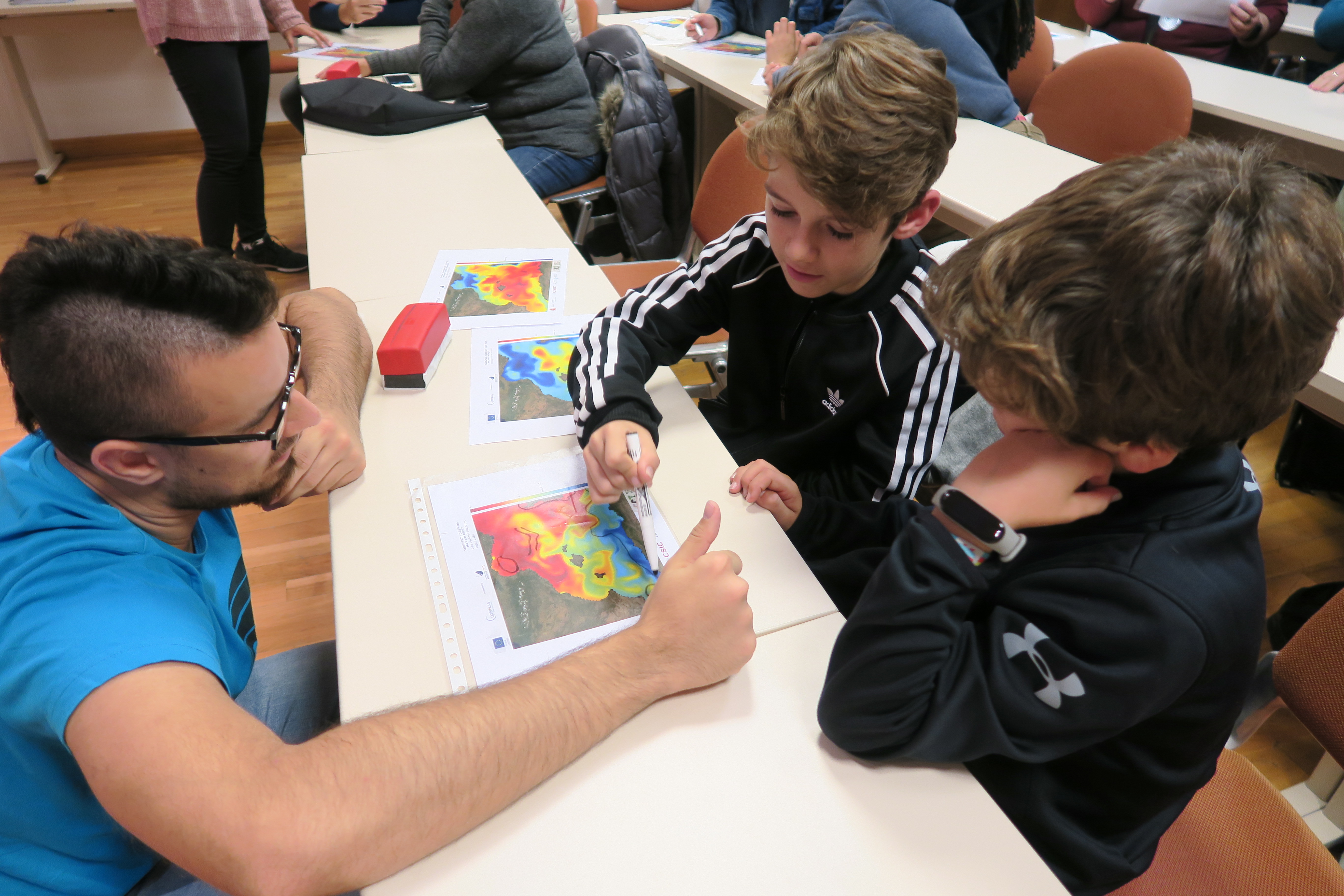 Taller moviéndonos en el océano