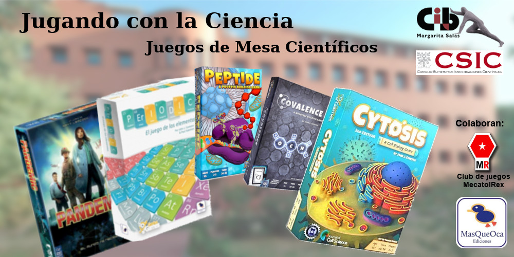 Juegos de mesa científicos en el CIB Margarita Salas